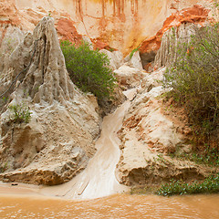Image showing Ham Tien canyon in Vietnam 
