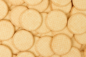 Image showing Close up delicious dutch biscuits