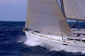 Image showing sailing at Atlantic