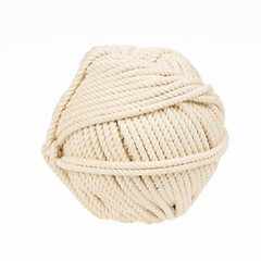 Image showing Knitting yarn isolated on a white background