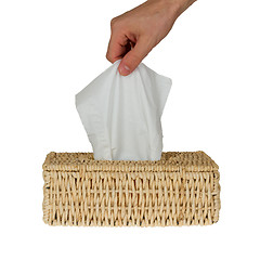 Image showing Tissue box