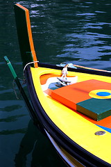 Image showing detail of fishing boat