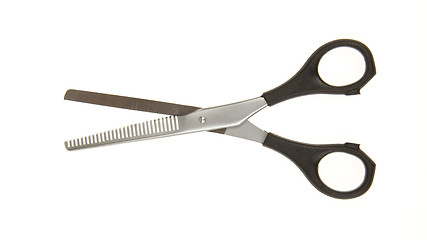 Image showing Scissors (barber), isolated