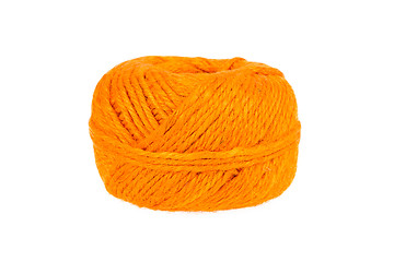 Image showing Knitting yarn isolated on a white background