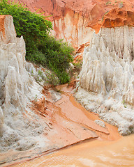 Image showing Ham Tien canyon in Vietnam 