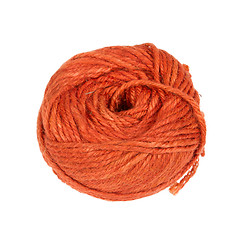 Image showing Knitting yarn isolated on a white background