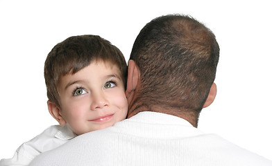 Image showing Daydreaming child