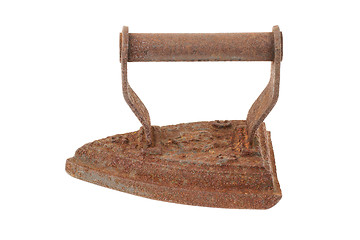 Image showing Old iron isolated