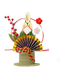 Image showing Japanese new year decoration