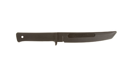 Image showing Rubber training knife isolated