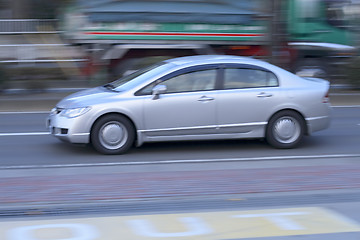 Image showing Car in traffic