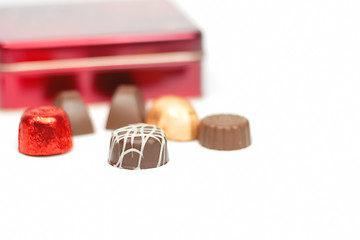 Image showing Chocolates