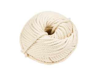 Image showing Knitting yarn isolated on a white background