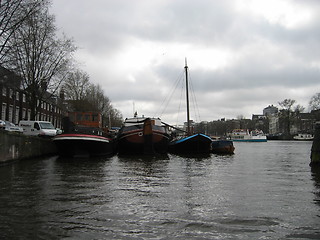 Image showing Amsterdam from water