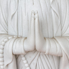 Image showing Beautiful sculpture at a Vietnamese cemetery