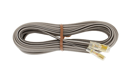 Image showing Speaker cable isolated