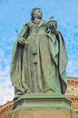 Image showing Queen Victoria statue