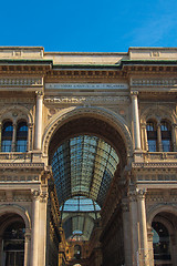 Image showing Galleria Vittorio Emanuele II, Milan