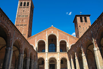 Image showing Sant Ambrogio church, Milan