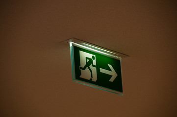 Image showing Emergency Exit