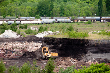 Image showing exploiting soil