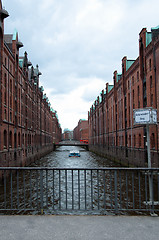 Image showing Speicherstadt In Hamburg, Germany