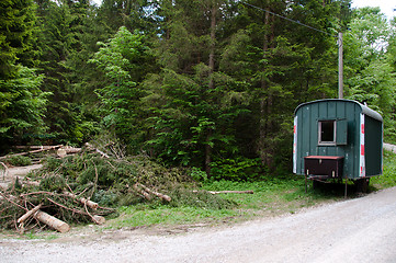 Image showing Lumber Shed