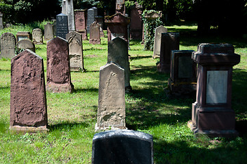 Image showing Old Jewish Cemetery