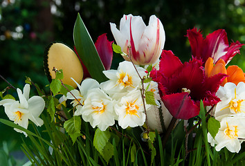 Image showing Easter Flower Bouquet