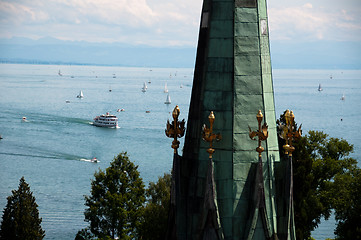 Image showing Konstanz - View at Lake Constance