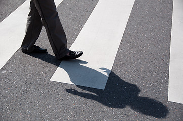 Image showing Zebra Crossing