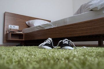 Image showing Hotel Room In The Morning