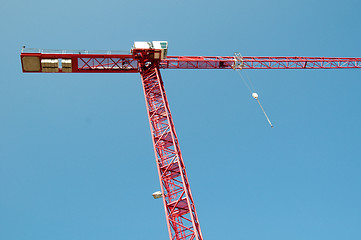 Image showing Construction Crane