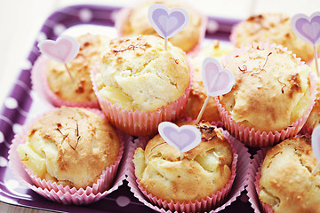 Image showing pineapple muffins