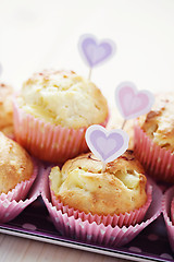 Image showing pineapple muffins