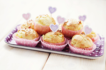 Image showing pineapple muffins