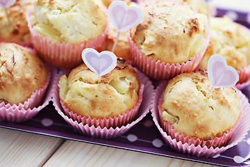 Image showing pineapple muffins