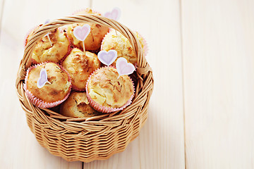 Image showing pineapple muffins