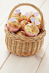 Image showing pineapple muffins