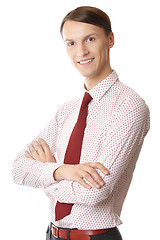 Image showing Young businessman