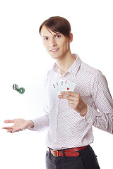 Image showing Casino man