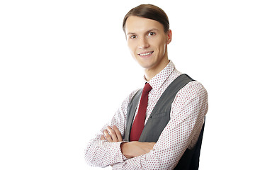 Image showing Young businessman