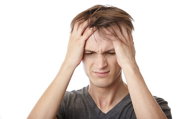 Image showing Emotional stress and headache