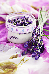 Image showing lavender sugar