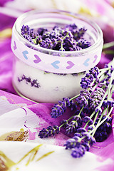 Image showing lavender sugar