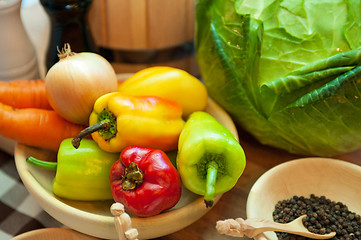 Image showing fresh vegetables