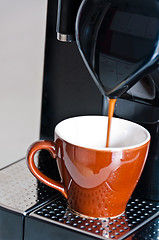 Image showing Making Espresso