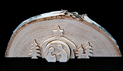 Image showing Christmas Nativity Scene