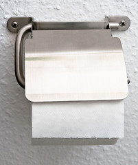 Image showing Toilet paper holder