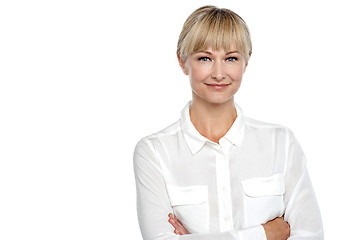 Image showing Confident business woman